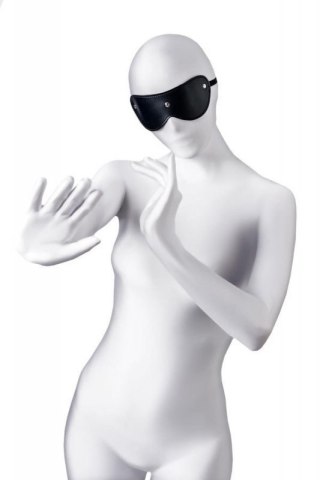 Anonymo mask, PU leather, black, 24 cm Boss of toys