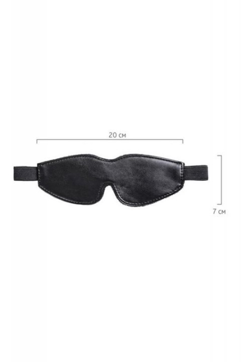 Anonymo mask, PU leather, black, 26.5 cm Boss of toys