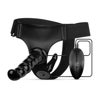 Fetish Collection - Vibrating Strap-On Set - Black Boss of toys