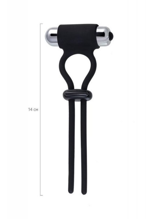 A-Toys Erection enhancing lasso Jat , black, silicone, 14cm Boss of toys