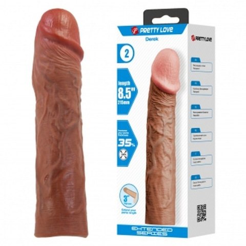 PRETTY LOVE - DEREK, Waterproof, TPR Boss of toys