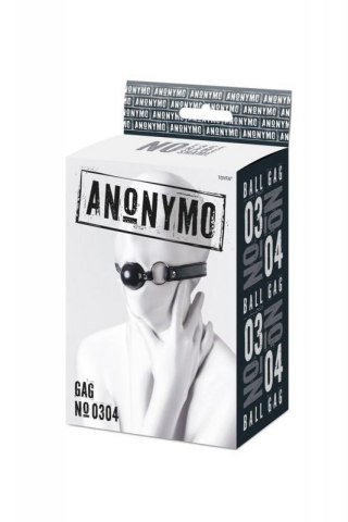 Anonymo gag, TPR, black, 64 cm Boss of toys