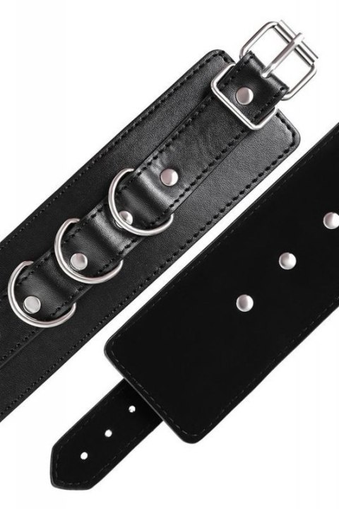 Anonymo handcuffs, PU leather, black Boss of toys