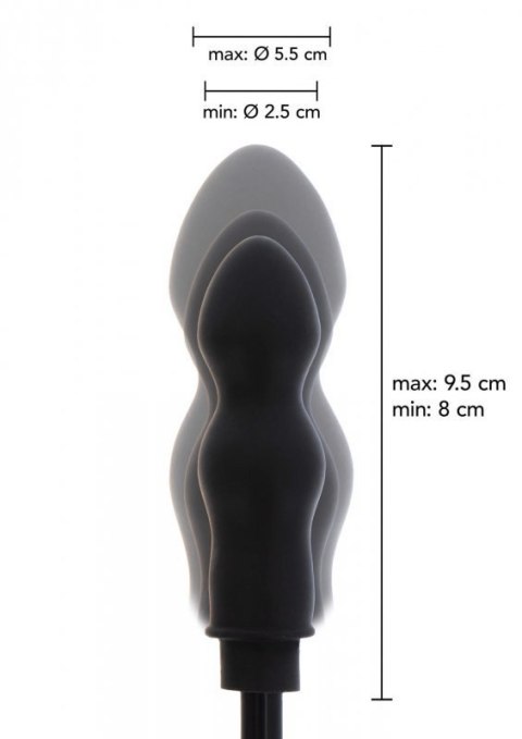 Inflatable Bulb Plug Starter Black Boss of toys