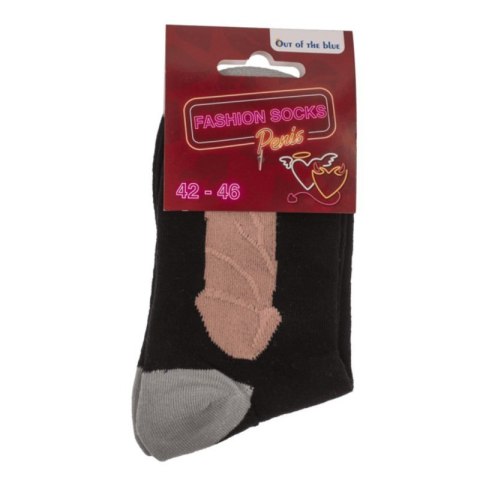 Skarpetki Penis Czarne - Sprzęt Tak Długi, Że Kończy Się w Skarpecie Boss of toys