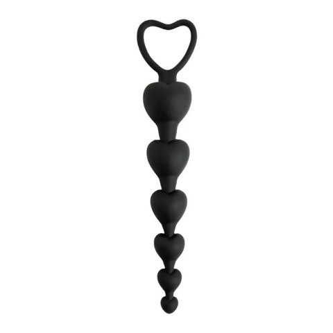 ANAL BEADS black heart Boss of toys