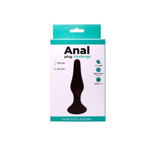 ANAL PLUG Black medium Boss of toys