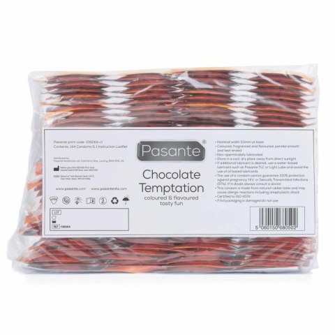 Pasante Chocolate Condoms Bulk Packs 144 pcs Boss of toys