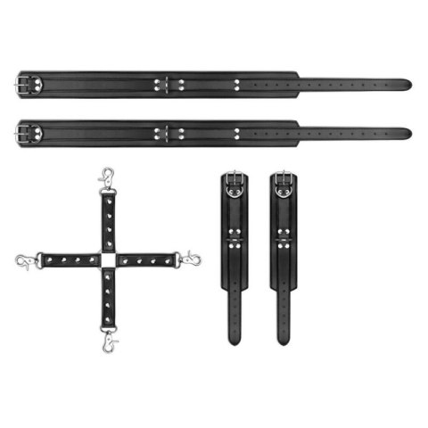 Bedroom Fantasies - Bondage Cross
Wrist and Leg Cuffs Black Boss of toys
