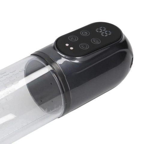Engage - Automatic Waterproof Penis Pump and Masturbator - Gun Metal Boss of toys