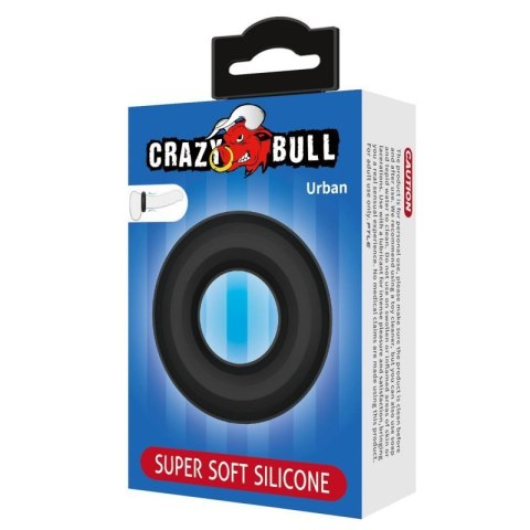 Crazy Bull Urban Super Soft Silicone Cock Ring Boss of toys