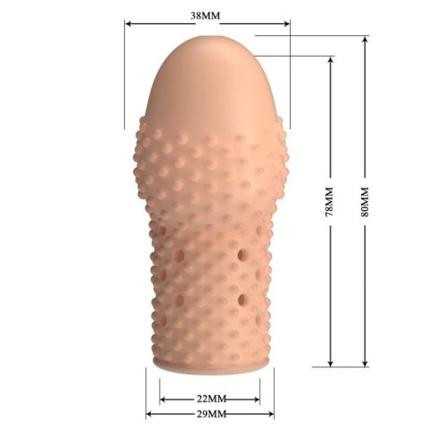 Pretty Love Penis Sleeve - Becks (Flesh) Boss of toys