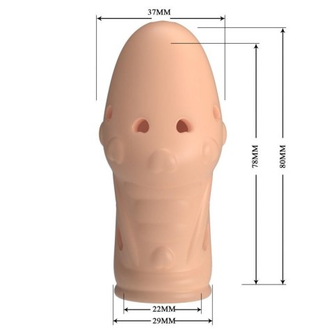 Pretty Love Penis Sleeve - Booker Boss of toys