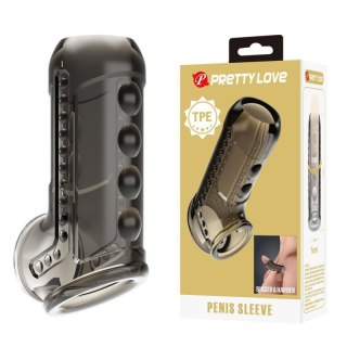 Pretty Love Penis Sleeve - Smoke Long Boss of toys
