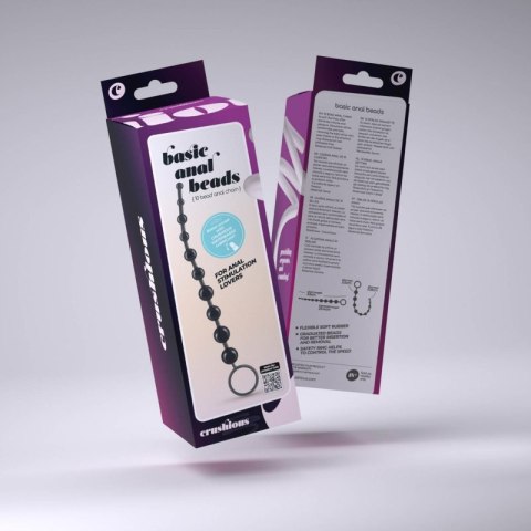 10 BEAD ANAL CHAIN CRUSHIOUS BLACK Boss of toys