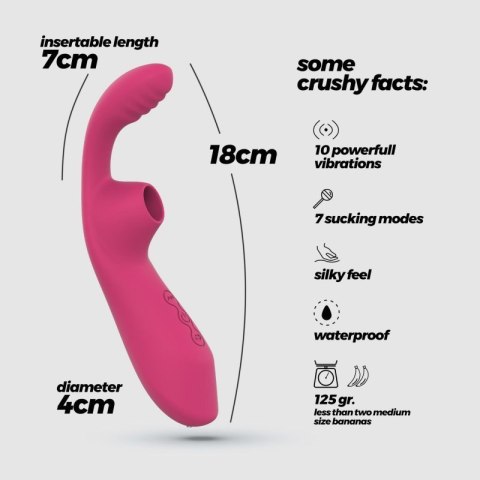 CRUSHIOUS CYRANO CLITORAL RECARGEABLE STIMULATOR Boss of toys