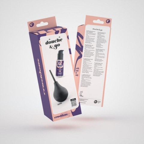CRUSHIOUS DOUCHE & GO ANAL DOUCHE 90ML WITH ANAL LUBRICANT 50ML Boss of toys