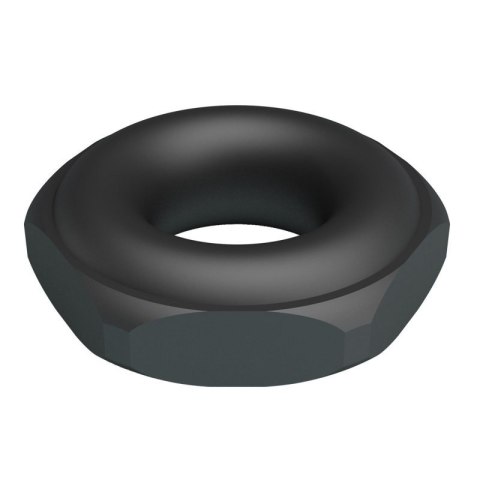 Crazy Bull Jarvius Super Soft Silicone Cock Ring - Black Boss of toys