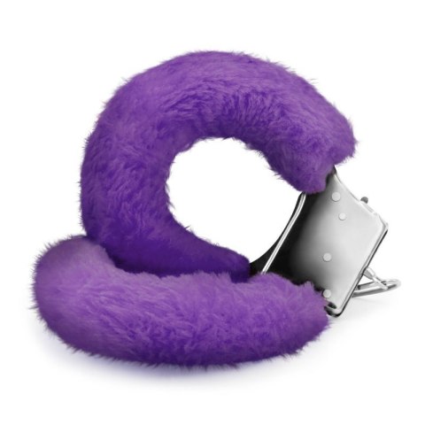 LOVE CUFFS FURRY HANDCUFFS CRUSHIOUS PURPLE Boss of toys