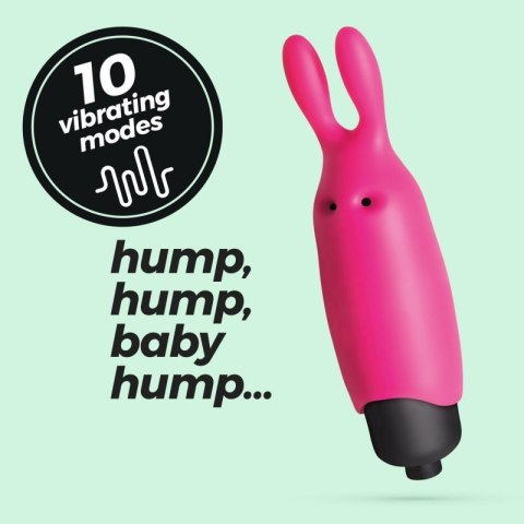 CRUSHIOUS O-PET RABBIT WITH 10 VIBRATION BULLET PINK Boss of toys