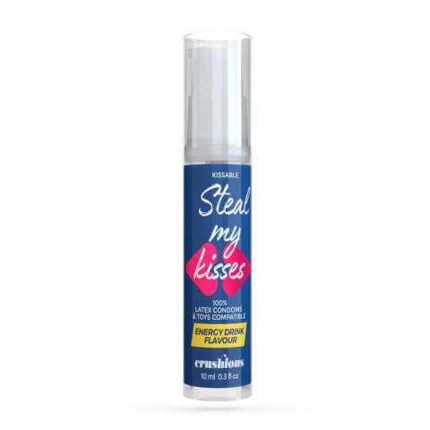 CRUSHIOUS STEAL MY KISSES ENERGY DRINK FLAVOUR LUBRICANT GEL 10ML Boss of toys