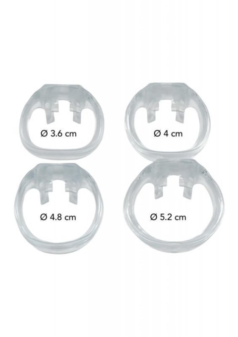 Clear Control Cock Cage Regular Boss of toys