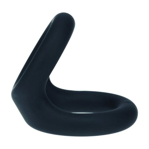 Double O Silicone Cockring - S - Black Boss of toys