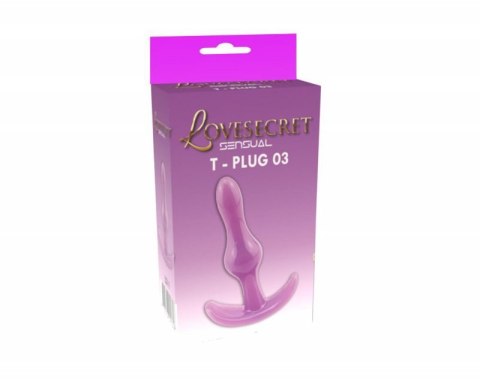 Lovesecret Sensual T- Plug 03 Boss of toys
