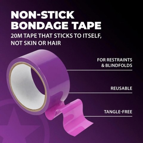 PVC Non-Stick Tape - 20 m - Purple Boss of toys
