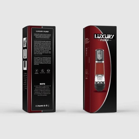 Pompka- LUXURY PUMP, PREMIUM RECHARGEABLE AUTOMATIC WATERPROOF PUMP Boss of toys