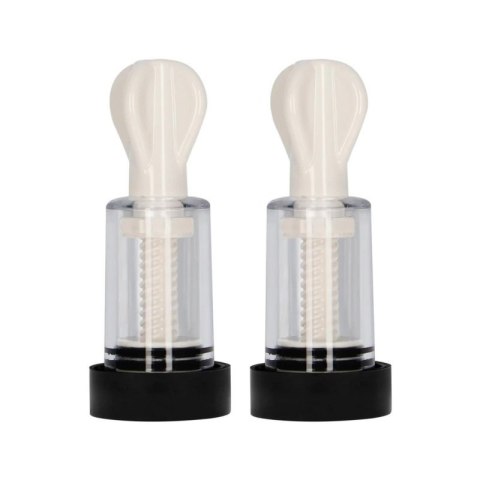 E-Stimulation Bi-Polar Nipple Suckers Boss of toys