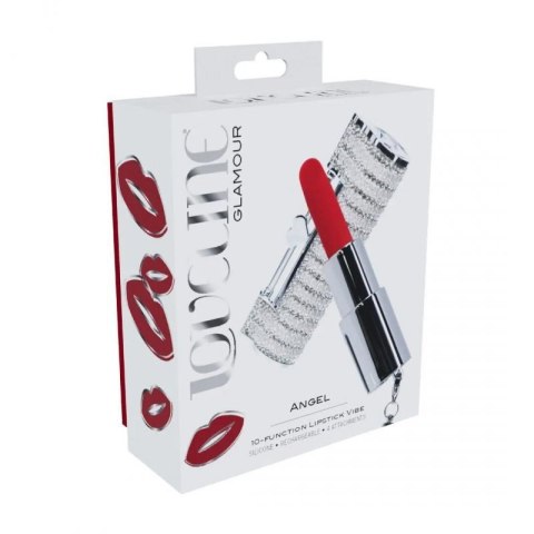 Angel - Lipstick Vibrator with 4 Attachments - Clear Boss of toys