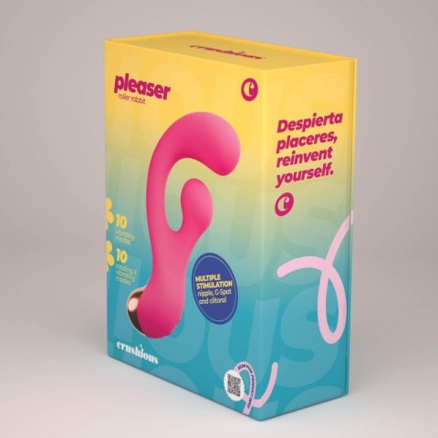 CRUSHIOUS PLEASER VIBRATOR WITH ROTATING STIMULATION Boss of toys