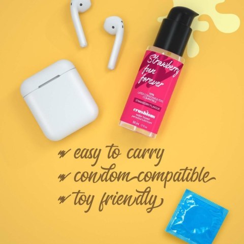 CRUSHIOUS STRAWBERRY FLAVOURED LUBRICANT 50 ML Boss of toys