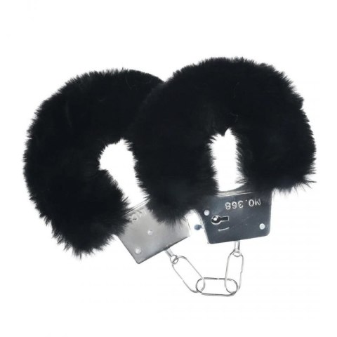 Classic Fluffy Handcuffs - Black Boss of toys