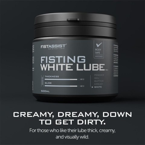 Fist Assist Fisting White Lube 500ml Boss of toys