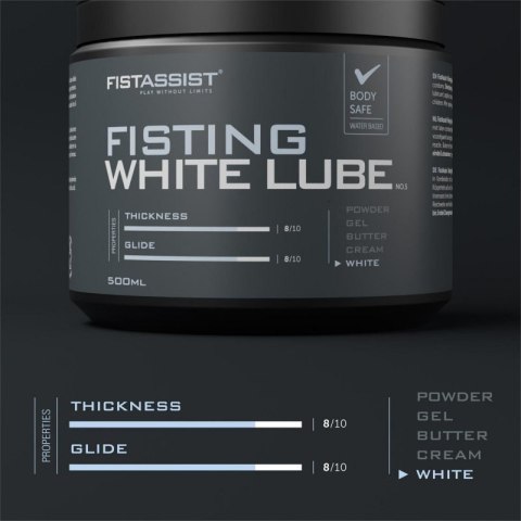 Fist Assist Fisting White Lube 500ml Boss of toys