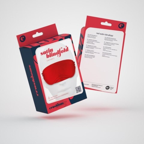 SATIN BLINDFOLD CRUSHIOUS RED Boss of toys