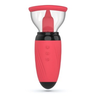CRUSHIOUS SCARLET VULVA PUMP RECHARGEABLE STIMULATOR Boss of toys