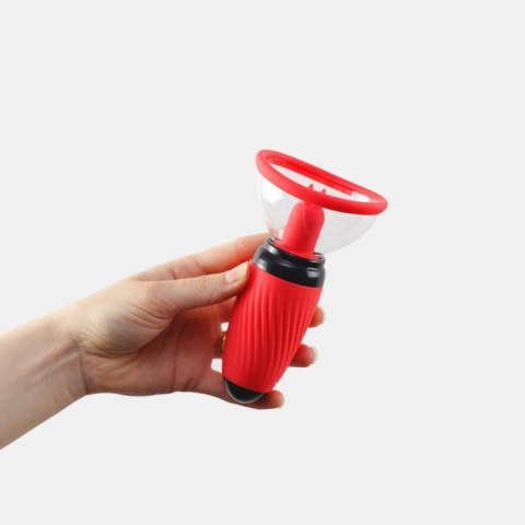CRUSHIOUS SCARLET VULVA PUMP RECHARGEABLE STIMULATOR Boss of toys