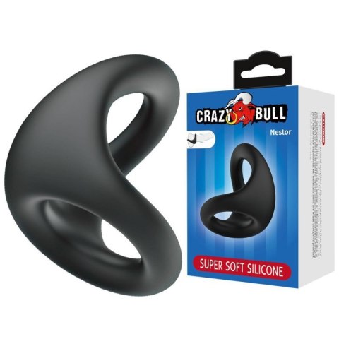 Crazy Bull Nestor - Super Soft Silicone Cock Ring Boss of toys