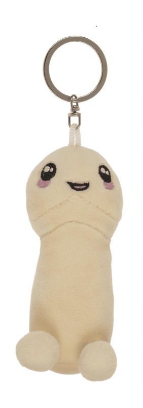 Metalowy brelok z pluszowym penisem Boss of toys