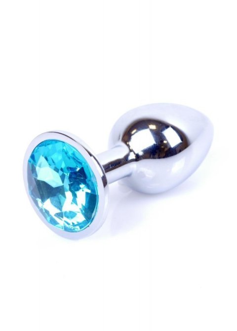 Plug-Jewellery Silver PLUG- Light Blue Boss of toys