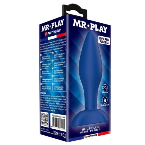 MR. Play Bulb Anal Plug L Boss of toys
