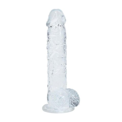 Realistic Dildo with Balls - 5" / 12,7 cm - Transparent Boss of toys