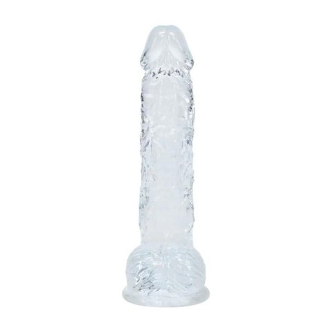 Realistic Dildo with Balls - 5" / 12,7 cm - Transparent Boss of toys