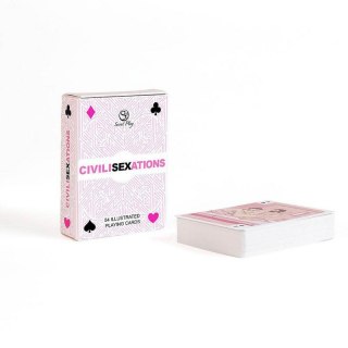 CIVILISEXATIONS ILLUSTRATED PLAYING CARDS Boss of toys