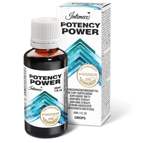 Krople pobudzające - INTIMECO POTENCY POWER 30ml Intimeco