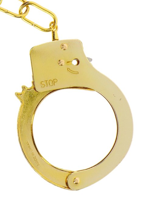 Metal Handcuffs Gold SCALA