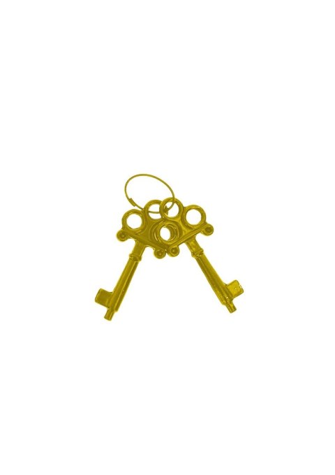 Metal Handcuffs Gold SCALA